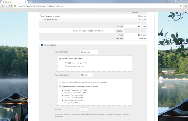 Payments