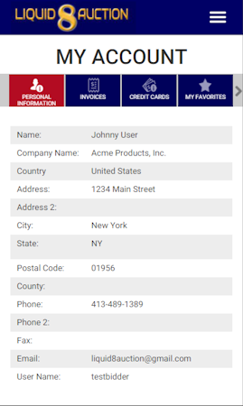 User account