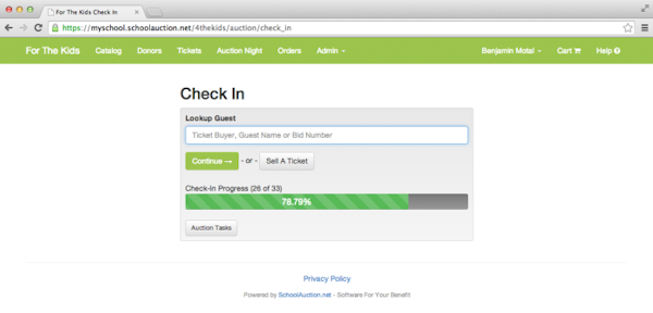 Check in