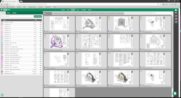 Plans tab