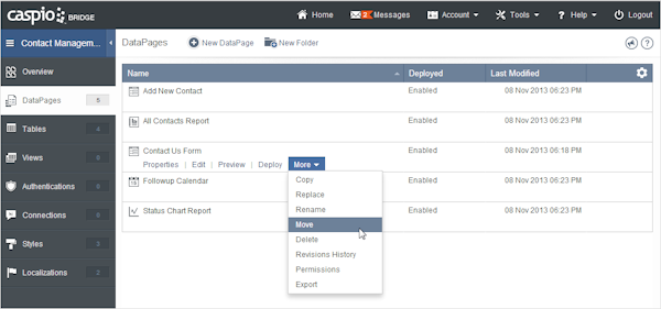 Contact management