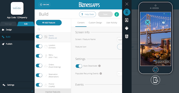 Build application