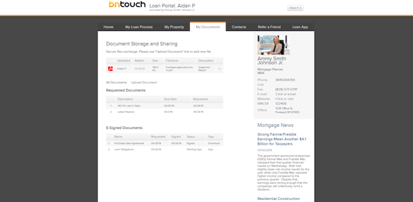 Organize contacts & leads