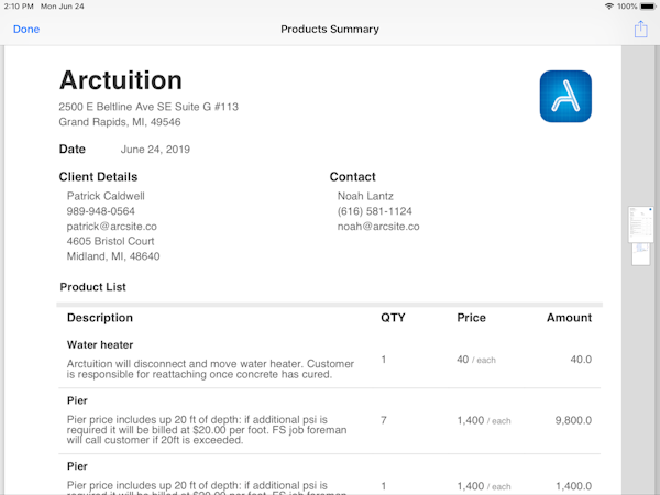 Generate Customer Proposals