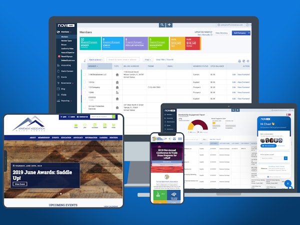 Novi AMS Responsive Association Website