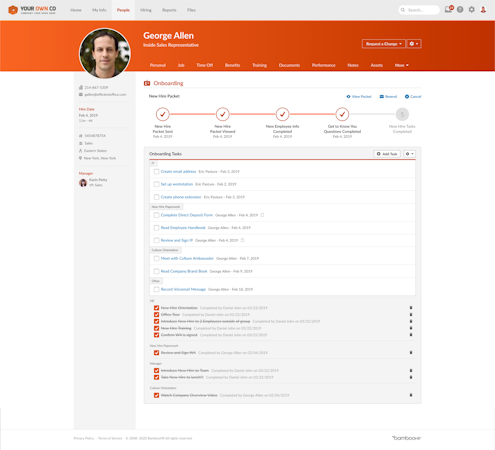 Onboarding Module - New Hire Packet