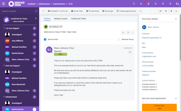 Halo Service Desk Software 2020 Reviews Pricing Demo