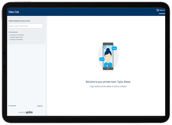 Updox video conferencing