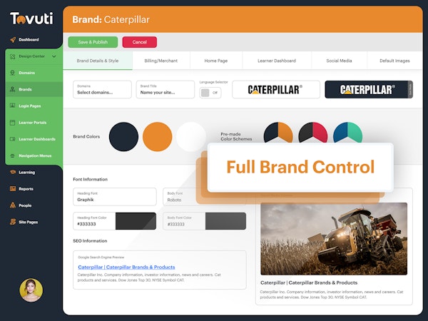 Full Brand Control