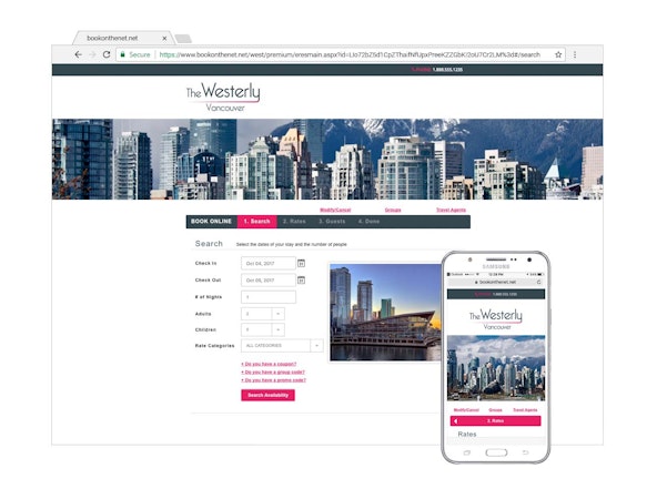 RoomKeyPMS Internet Booking Engine