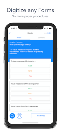 Easily import existing checklist and forms