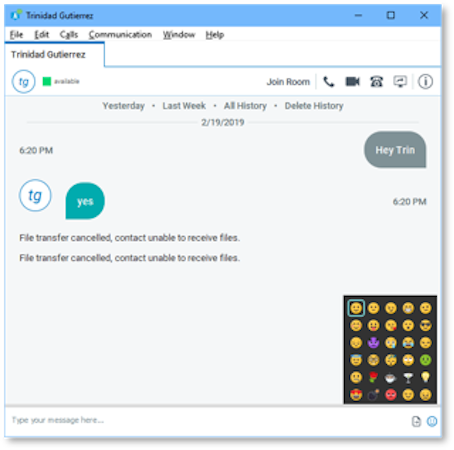 Chat Window