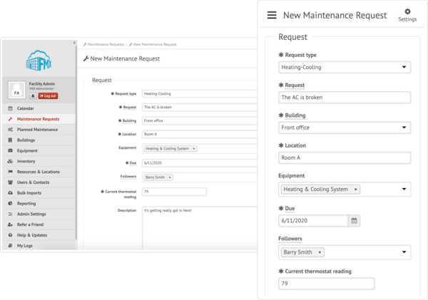 Easily Submit Work Orders