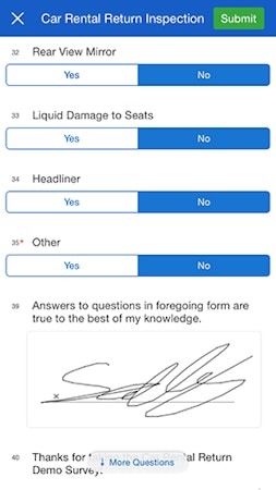 Quicktapsurvey Software 2019 Reviews Pricing Demo - mobile esignature
