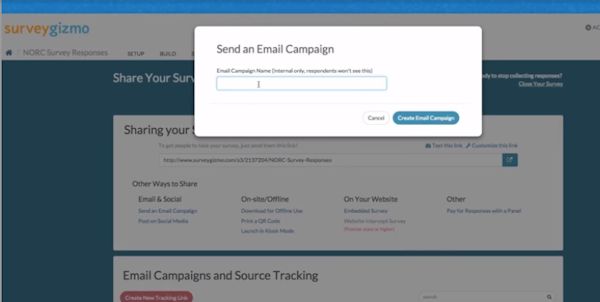 Email campaign