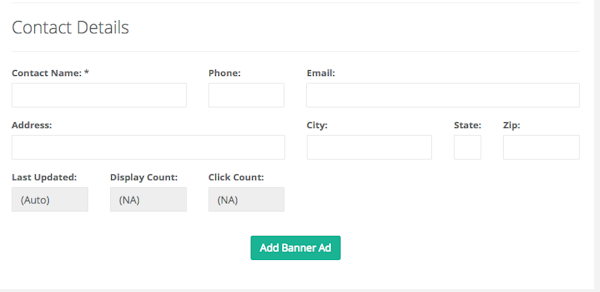 Save contact details