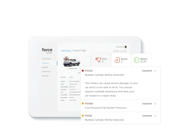 Monitor your vehicles' health
