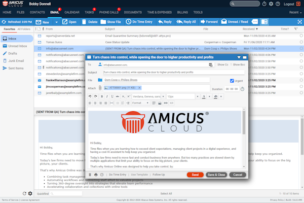 Amicus Online