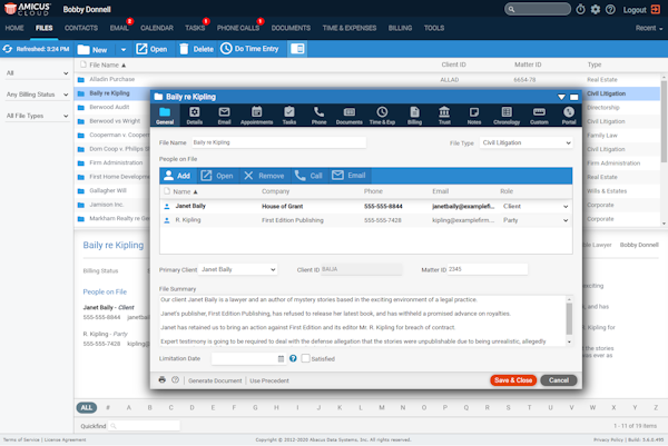 Amicus Online