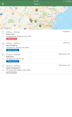 Tablet scheduling