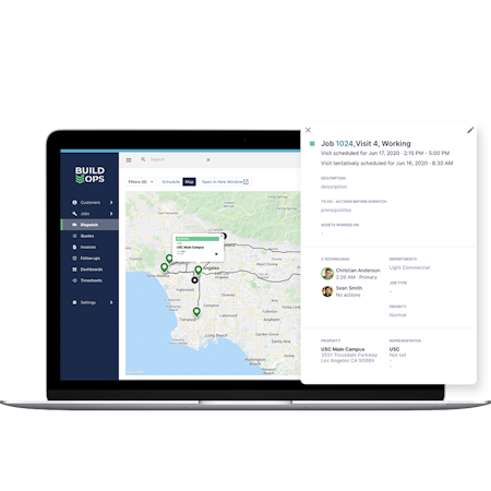 BuildOps Intuitive Dispatching