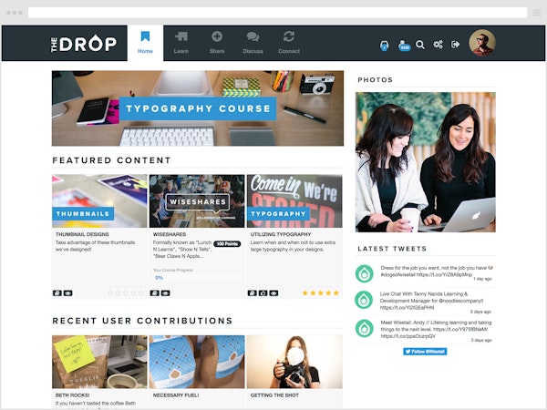 Home page