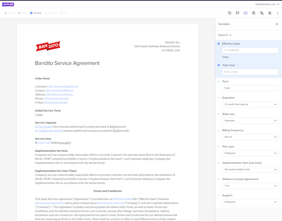 Draft: template authoring