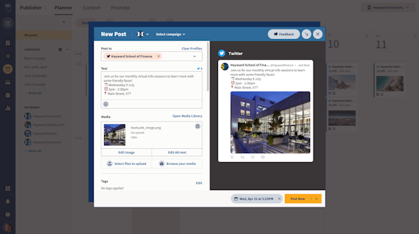 Hootsuite Publishing