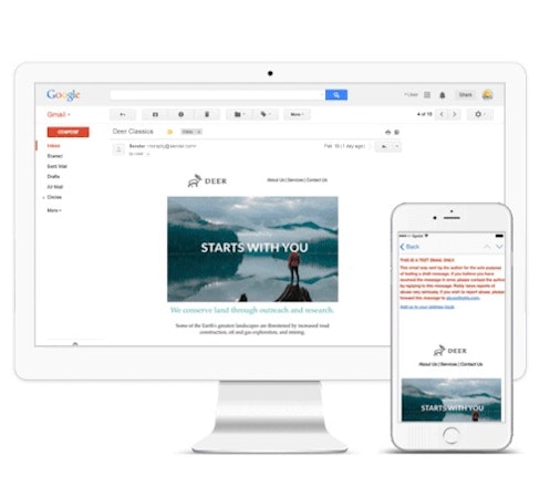 Mobile responsive templates