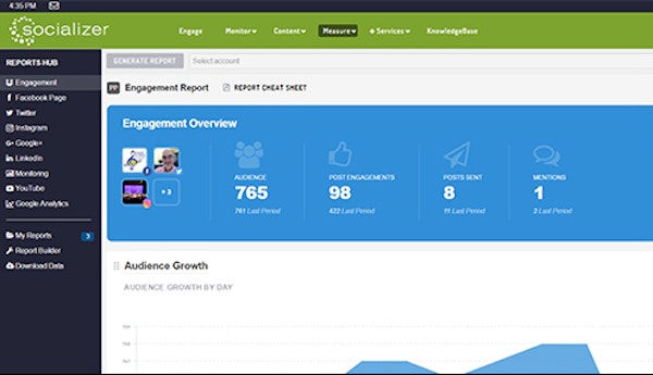 Social engage report