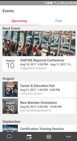Mobile events