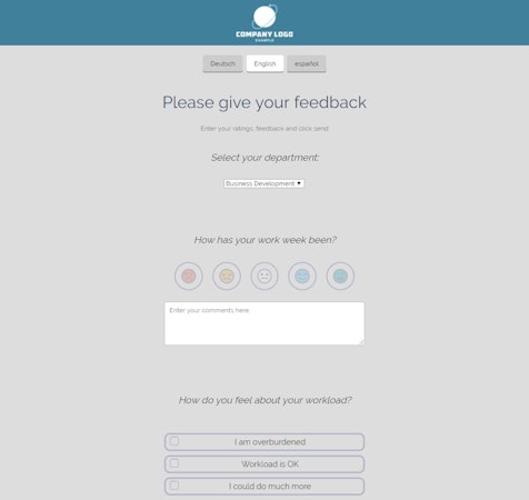 Feedback survey