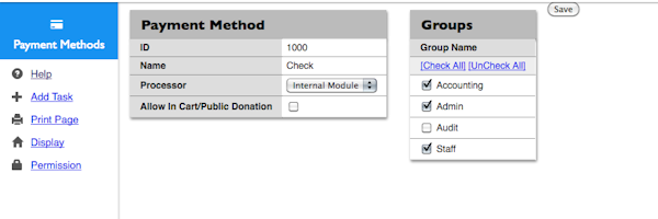 Payment method