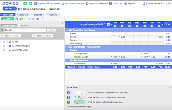 Timesheet