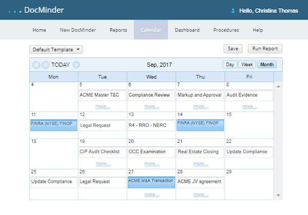 Calendar