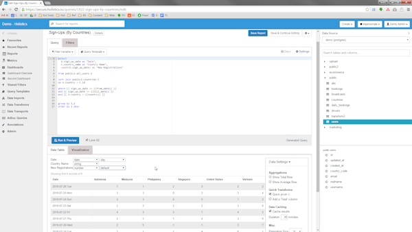 Create query