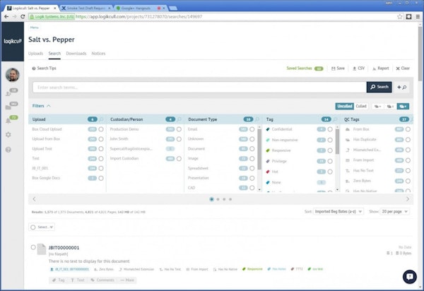Unculled search results