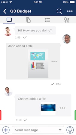 Mobile client
