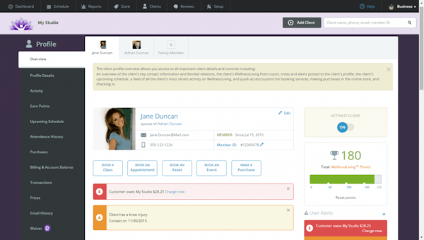 Student profile