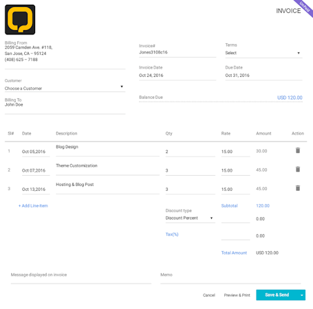 Invoice