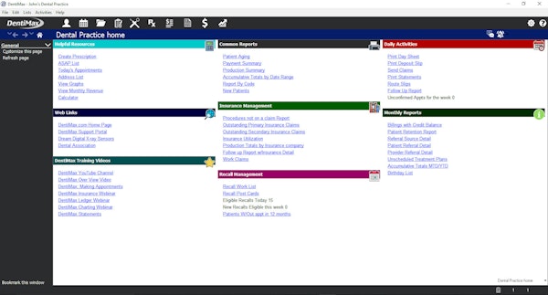 Home page