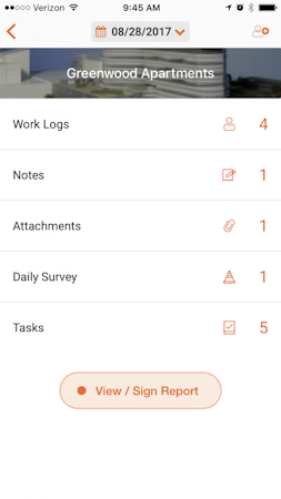 Mobile dashboard