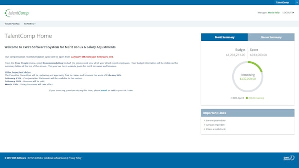 Home page