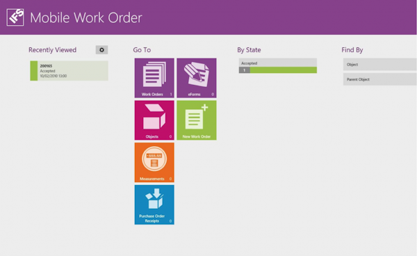 Mobile work order