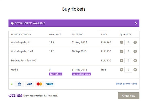 Buy tickets