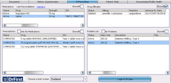 E-prescribing