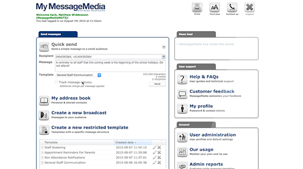 Web app