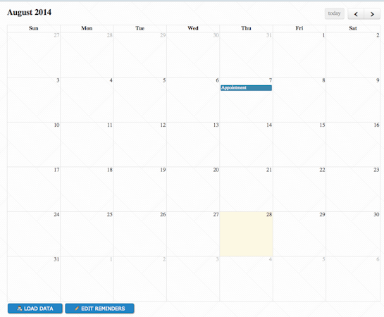 Calendar scheduling