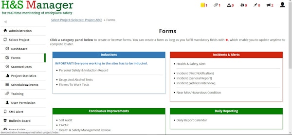 Select form