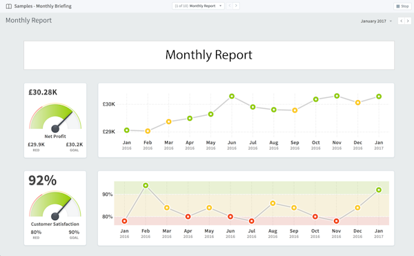 Monthly report